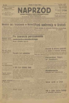 Naprzód : organ Polskiej Partji Socjalistycznej. 1936, nr 223