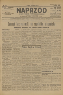 Naprzód : organ Polskiej Partji Socjalistycznej. 1936, nr 231