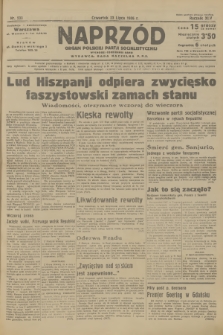 Naprzód : organ Polskiej Partji Socjalistycznej. 1936, nr 233