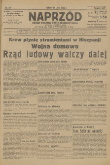 Naprzód : organ Polskiej Partji Socjalistycznej. 1936, nr 235