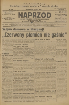 Naprzód : organ Polskiej Partji Socjalistycznej. 1936, nr 238