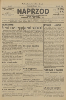 Naprzód : organ Polskiej Partji Socjalistycznej. 1936, nr 271