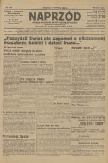 Naprzód : organ Polskiej Partji Socjalistycznej. 1936, nr 280