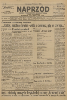 Naprzód : organ Polskiej Partji Socjalistycznej. 1936, nr 281