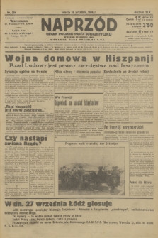 Naprzód : organ Polskiej Partji Socjalistycznej. 1936, nr 294