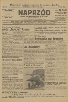 Naprzód : organ Polskiej Partji Socjalistycznej. 1936, nr 309