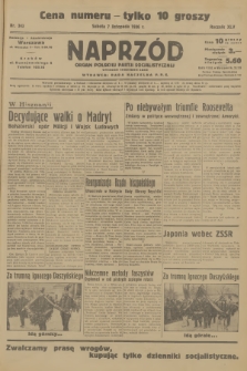 Naprzód : organ Polskiej Partji Socjalistycznej. 1936, nr 343