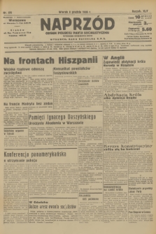 Naprzód : organ Polskiej Partji Socjalistycznej. 1936, nr 375