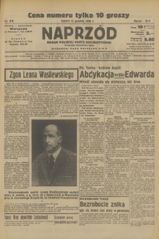 Naprzód : organ Polskiej Partji Socjalistycznej. 1936, nr 379