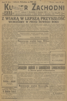 Kurjer Zachodni Iskra. R.29, 1938, nr 1