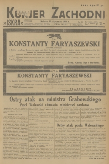Kurjer Zachodni Iskra. R.29, 1938, nr 21
