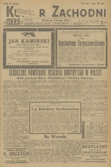 Kurjer Zachodni Iskra. R.29, 1938, nr 36