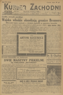 Kurjer Zachodni Iskra. R.29, 1938, nr 43