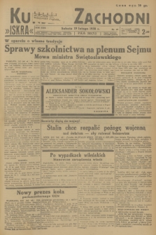 Kurjer Zachodni Iskra. R.29, 1938, nr 49