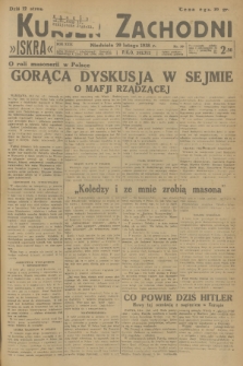 Kurjer Zachodni Iskra. R.29, 1938, nr 50