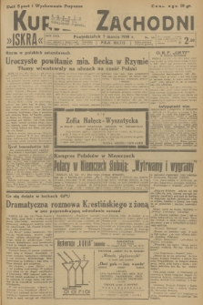 Kurjer Zachodni Iskra. R.29, 1938, nr 65