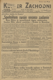 Kurjer Zachodni Iskra. R.29, 1938, nr 74