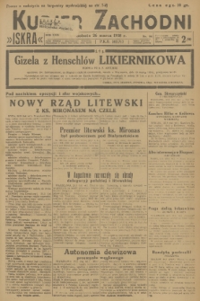 Kurjer Zachodni Iskra. R.29, 1938, nr 84
