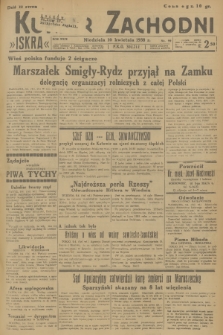 Kurjer Zachodni Iskra. R.29, 1938, nr 99