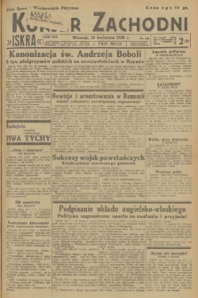 Kurjer Zachodni Iskra. R.29, 1938, nr 106