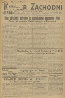 Kurjer Zachodni Iskra. R.29, 1938, nr 112