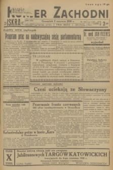 Kurjer Zachodni Iskra. R.29, 1938, nr 150