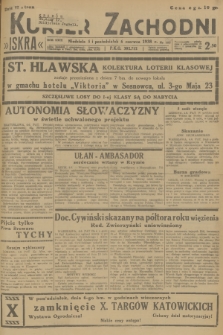 Kurjer Zachodni Iskra. R.29, 1938, nr 153