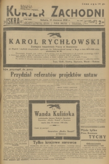 Kurjer Zachodni Iskra. R.29, 1938, nr 158