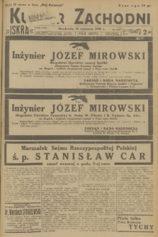 Kurjer Zachodni Iskra. R.29, 1938, nr 166