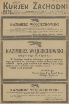 Kurjer Zachodni Iskra. R.29, 1938, nr 181