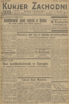 Kurjer Zachodni Iskra. R.29, 1938, nr 242
