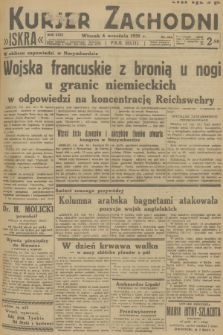 Kurjer Zachodni Iskra. R.29, 1938, nr 244