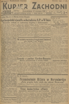 Kurjer Zachodni Iskra. R.29, 1938, nr 250