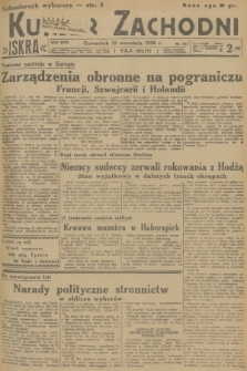 Kurjer Zachodni Iskra. R.29, 1938, nr 253 + dod.