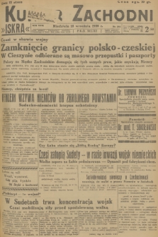 Kurjer Zachodni Iskra. R.29, 1938, nr 256