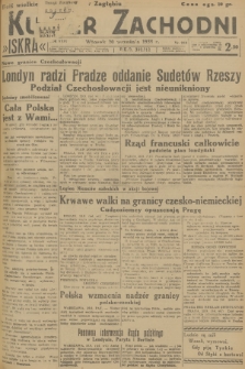 Kurjer Zachodni Iskra. R.29, 1938, nr 258