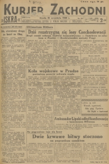 Kurjer Zachodni Iskra. R.29, 1938, nr 259