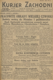 Kurjer Zachodni Iskra. R.29, 1938, nr 268