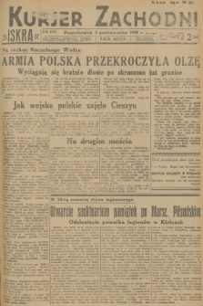 Kurjer Zachodni Iskra. R.29, 1938, nr 271