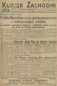 Kurjer Zachodni Iskra. R.29, 1938, nr 279