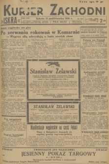 Kurjer Zachodni Iskra. R.29, 1938, nr 283