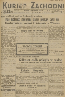 Kurjer Zachodni Iskra. R.29, 1938, nr 300