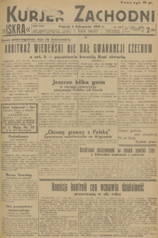 Kurjer Zachodni Iskra. R.29, 1938, nr 303