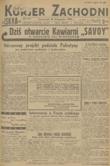 Kurjer Zachodni Iskra. R.29, 1938, nr 309
