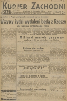 Kurjer Zachodni Iskra. R.29, 1938, nr 312
