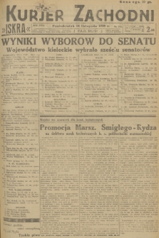Kurjer Zachodni Iskra. R.29, 1938, nr 313