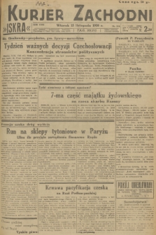 Kurjer Zachodni Iskra. R.29, 1938, nr 314