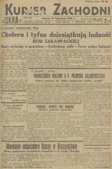 Kurjer Zachodni Iskra. R.29, 1938, nr 318