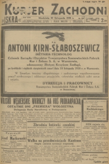 Kurjer Zachodni Iskra. R.29, 1938, nr 319