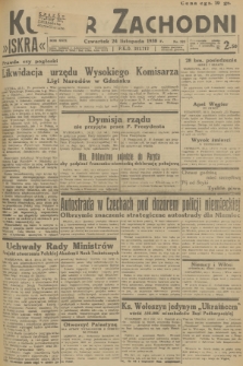 Kurjer Zachodni Iskra. R.29, 1938, nr 323